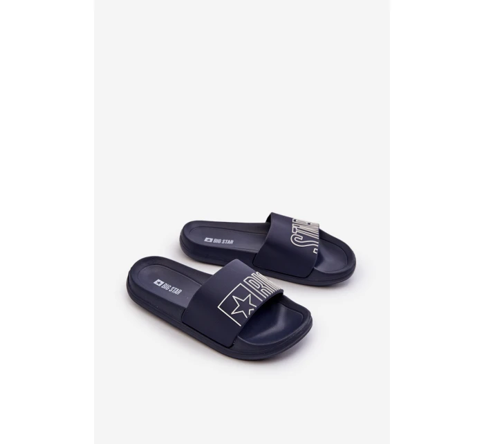 Dětské žabky BIG STAR model 21651540 modré - Big Star Shoes Dětské žabky BIG STAR model 21651540 modré - Big Star Shoes