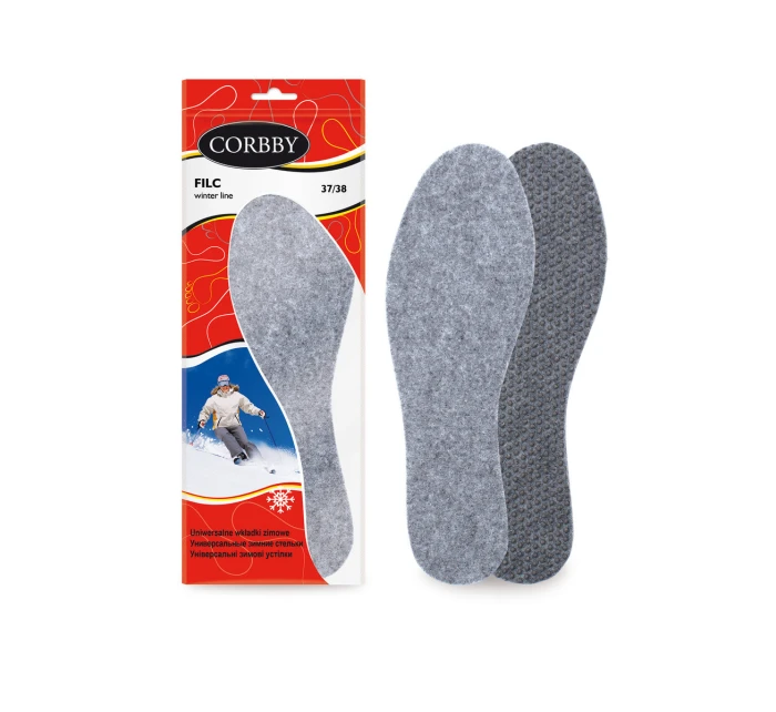 Corbby FILC | Filcowe Wkładki Antypoślizgowe Ocieplające