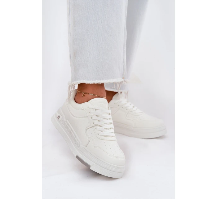 Nízké dámské sneakersy Big Star RR274A310 HI-POLY SYSTEM Bílé Nízké dámské sneakersy Big Star RR274A310 HI-POLY SYSTEM Bílé