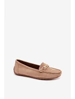 Dámské klasické semišové mokasyny Khaki Corinell Dámské klasické semišové mokasyny Khaki Corinell