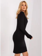 Sukienka PM SK model 18955486 czarny - FPrice Sukienka PM SK model 18955486 czarny - FPrice