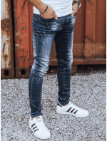 Modré pánské kalhoty Dstreet UX3799