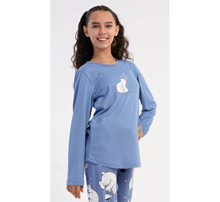 Dětské pyžamo dlouhé Méďa a model 21417060 - Vienetta Kids