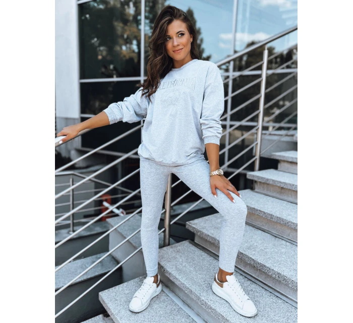 Dámské legíny CALIFORNIA TEAM šedé FashionStreet UY1708