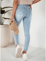 Dámské džínové kalhoty světle modré model 21972740 - Dstreet Dámské džínové kalhoty světle modré model 21972740 - Dstreet