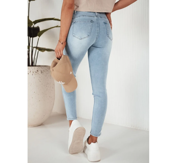 Dámské džínové kalhoty světle modré Dstreet model 21972740 - FashionStreet