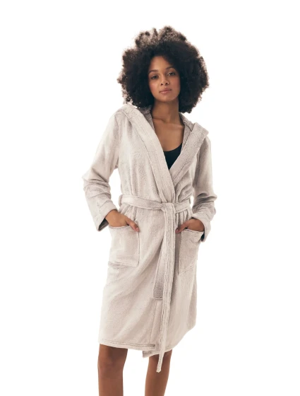 Dámský župan  grey  model 20905572 - Henderson