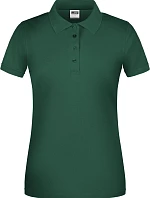 Daiber JN 873 Dámské pracovní bio piqué polo 02.0873 dark green