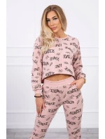 Statement set tmavě pudrově růžový Statement set tmavě pudrově růžový