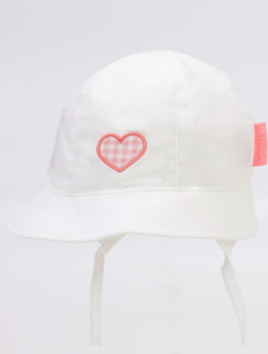 Dívčí letní klobouk Yoclub CLU-0103G-0100 White