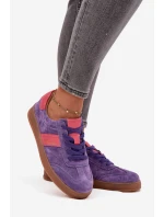 Semišové tenisky Vinceza – fialové Semišové tenisky Vinceza – fialové