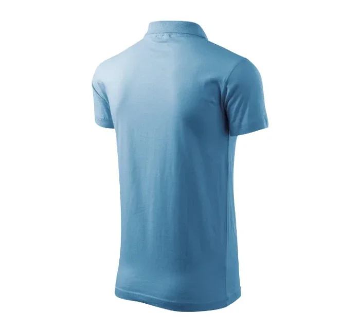 Single J. polokošile pánská azurově modrá