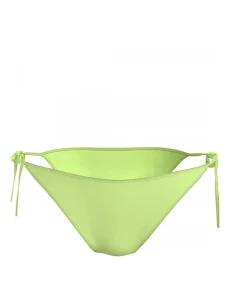 Dámské plavkové kalhotky KW0KW02508 MOT neonově žluté - Calvin Klein