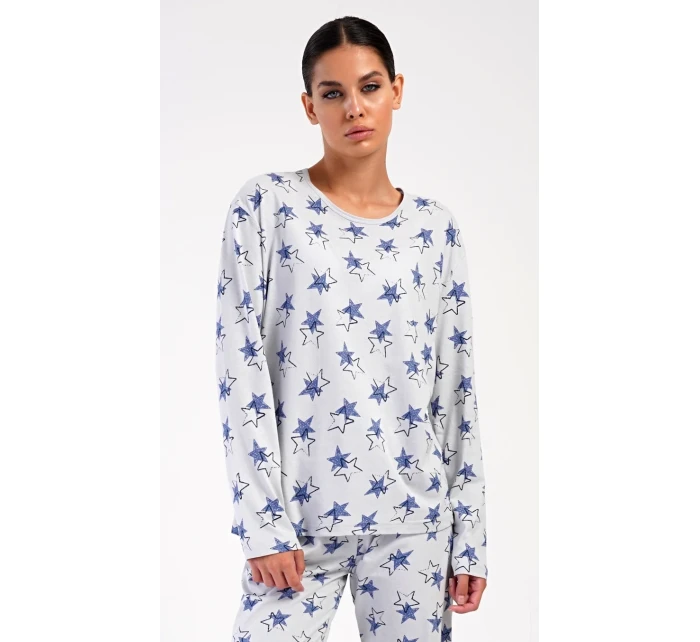 Dámské pyžamo dlouhé Stars