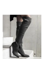 Boty na podpatku model 205779 Solea Boty na podpatku model 205779 Solea