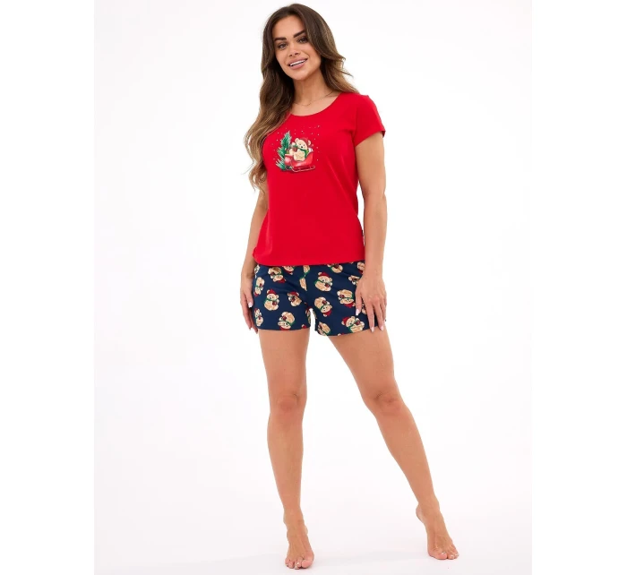 Pyžamo Cornette 628/432 Teddy 2 cr/r Christmas 3XL-5XL dámské Pyžamo Cornette 628/432 Teddy 2 cr/r Christmas 3XL-5XL dámské