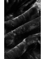 ZIMOWA KURTKA DAMSKA NA MISIU CZARNA model 21243984 - S'WEST