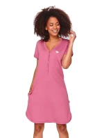 Dámská těhotenská košile 4115 pink - Doctornap Dámská těhotenská košile 4115 pink - Doctornap