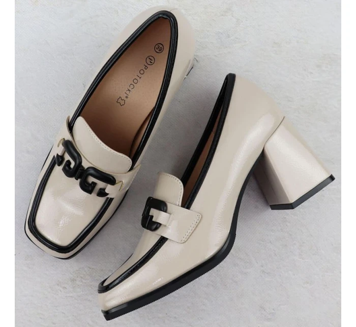 Potocki W SZ12553 WOL289B dámské boty na podpatku