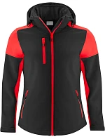 Prime Softshell Women Dámská softshellová bunda model 22453482 black/red - Printer Prime Softshell Women Dámská softshellová bunda model 22453482 black/red - Printer