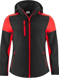 Printer Prime Softshell Women Dámská softshellová bunda 61.1066 black/red