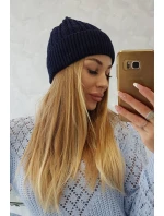 Tenká čepice Grace model 18750317 tmavě modrá - K-Fashion