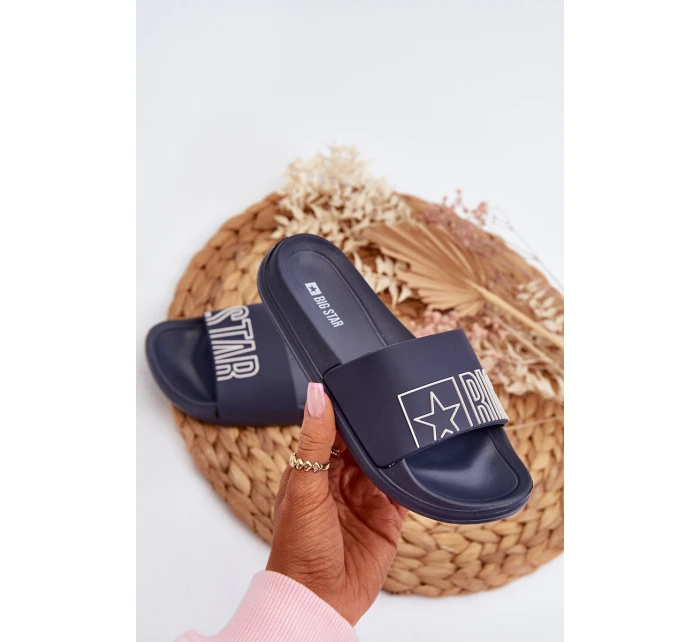 Dětské žabky BIG STAR model 21651540 modré - Big Star Shoes Dětské žabky BIG STAR model 21651540 modré - Big Star Shoes