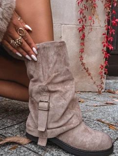 s  dílem do  s přezkou Khaki model 21715259 - Boto