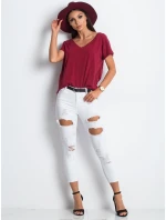 Tričko RV TS 4832.16P kaštanová