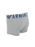 Pánský set trička a boxerek 111604 4R516 05543 šedý - Emporio Armani