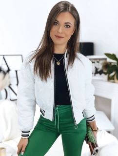 Dámská bunda BOMBER bílá FashionStreet TY3432