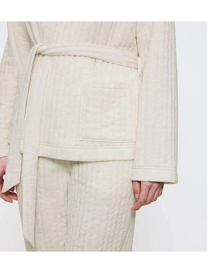 Cozy Comfort Robe Top Quilted - GRAY - TRIUMPH GRAY - TRIUMPH Cozy Comfort Robe Top Quilted - GRAY - TRIUMPH GRAY - TRIUMPH