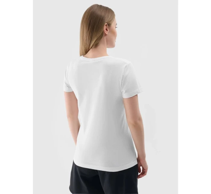 Dámské tričko s potiskem 4F 4FRSS24TTSHF2499-10S Dámské tričko s potiskem 4F 4FRSS24TTSHF2499-10S