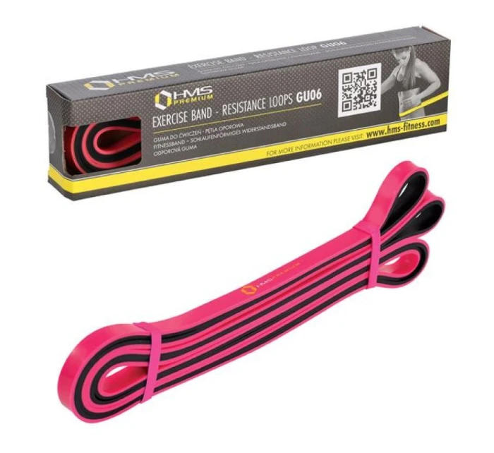 Cvičební guma Pink  mm model 21136793 - HMS