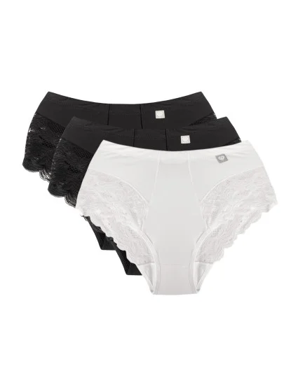 Wol-Bar Diamond 3506 3-pack barva:černá-černá-bílá