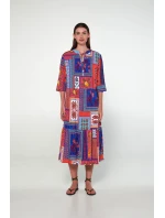 Šaty s krátkými rukávy model 19697630 - Vamp