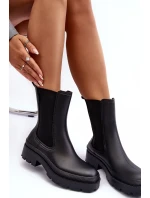 Matné boty Big Star černé Matné boty Big Star černé