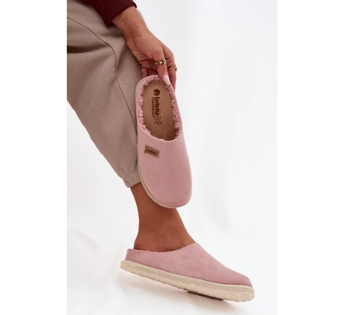 Dámské domácí pantofle Inblu – růžové Dámské domácí pantofle Inblu – růžové