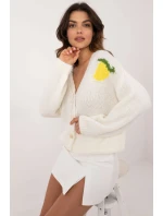 Svetr na zapínání model 200478 Italy Moda Svetr na zapínání model 200478 Italy Moda