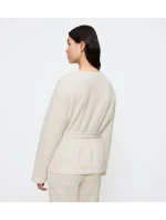 Cozy Comfort Robe Top Quilted - Light Grey Melange - TRIUMPH Light Grey Melange - TRIUMPH Cozy Comfort Robe Top Quilted - Light Grey Melange - TRIUMPH Light Grey Melange - TRIUMPH