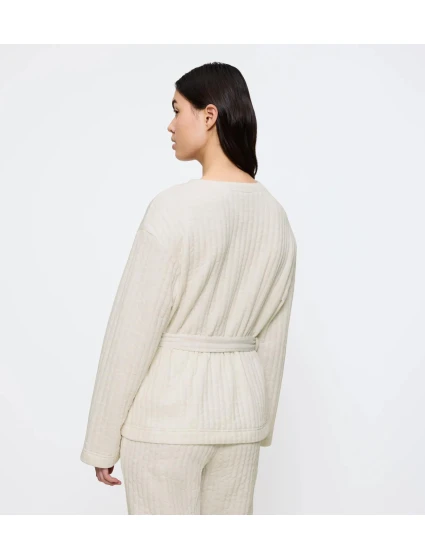 Cozy Comfort Robe Top Quilted - Light Grey Melange - TRIUMPH Light Grey Melange - TRIUMPH Cozy Comfort Robe Top Quilted - Light Grey Melange - TRIUMPH Light Grey Melange - TRIUMPH