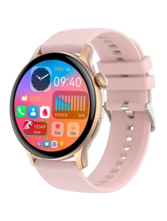 Dámské chytré hodinky RUBICON RNCF10 Rose Gold/Pink SMARUB239