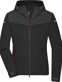 JN Dámská outdoorová softshellová bunda 02. red model 22530908 - Daiber