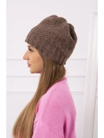 Dámská čepice Danuta K331 mocca Dámská čepice Danuta K331 mocca