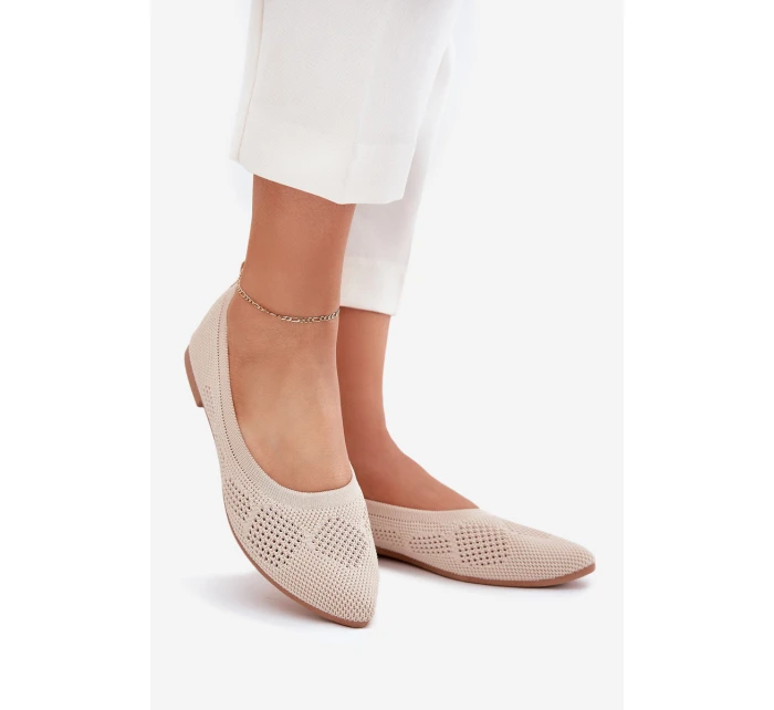 Dámské Baletky Béžové model 21702982 - Boto