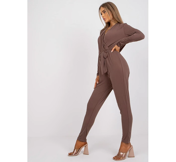 EM KO U603.46P hnědý overal