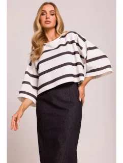 M844 Pestrobarevný top s potiskem - model 1