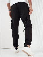 Pánské černé cargo kalhoty Dstreet UX4205