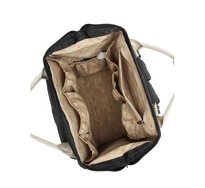 Dámský batoh na kočárek Engelis Vuch Vela Black