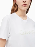Dámské tričko QS6105E-WPZ bílá - Calvin Klein